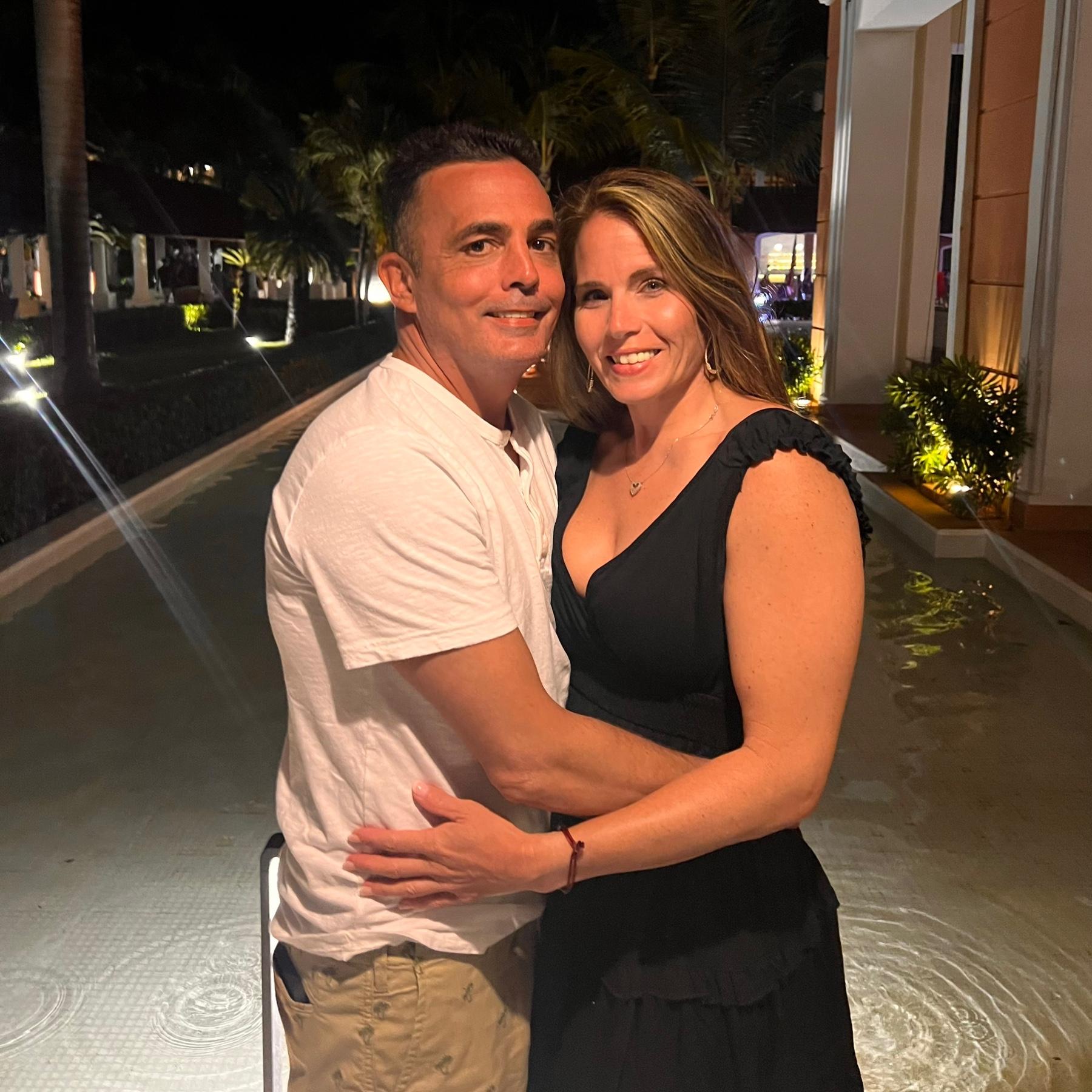 The first time we traveled to another country. Dominican Republic!
