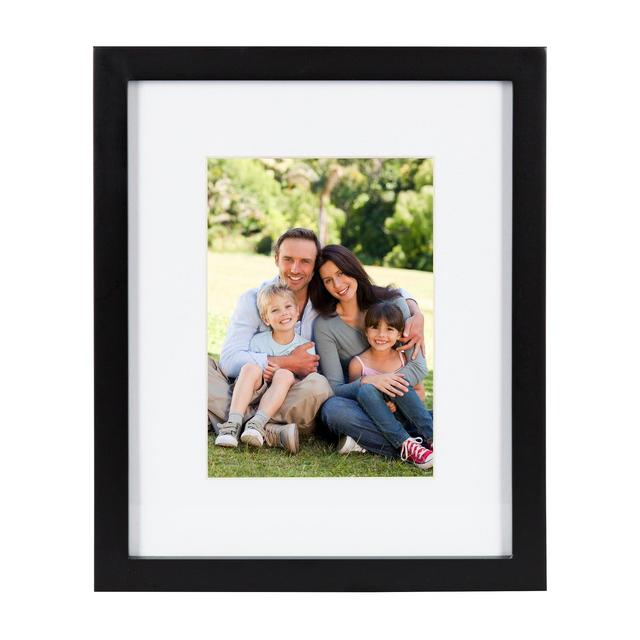 Gallery Picture Frame Set 8"x10" Black 4pk - DesignOvation