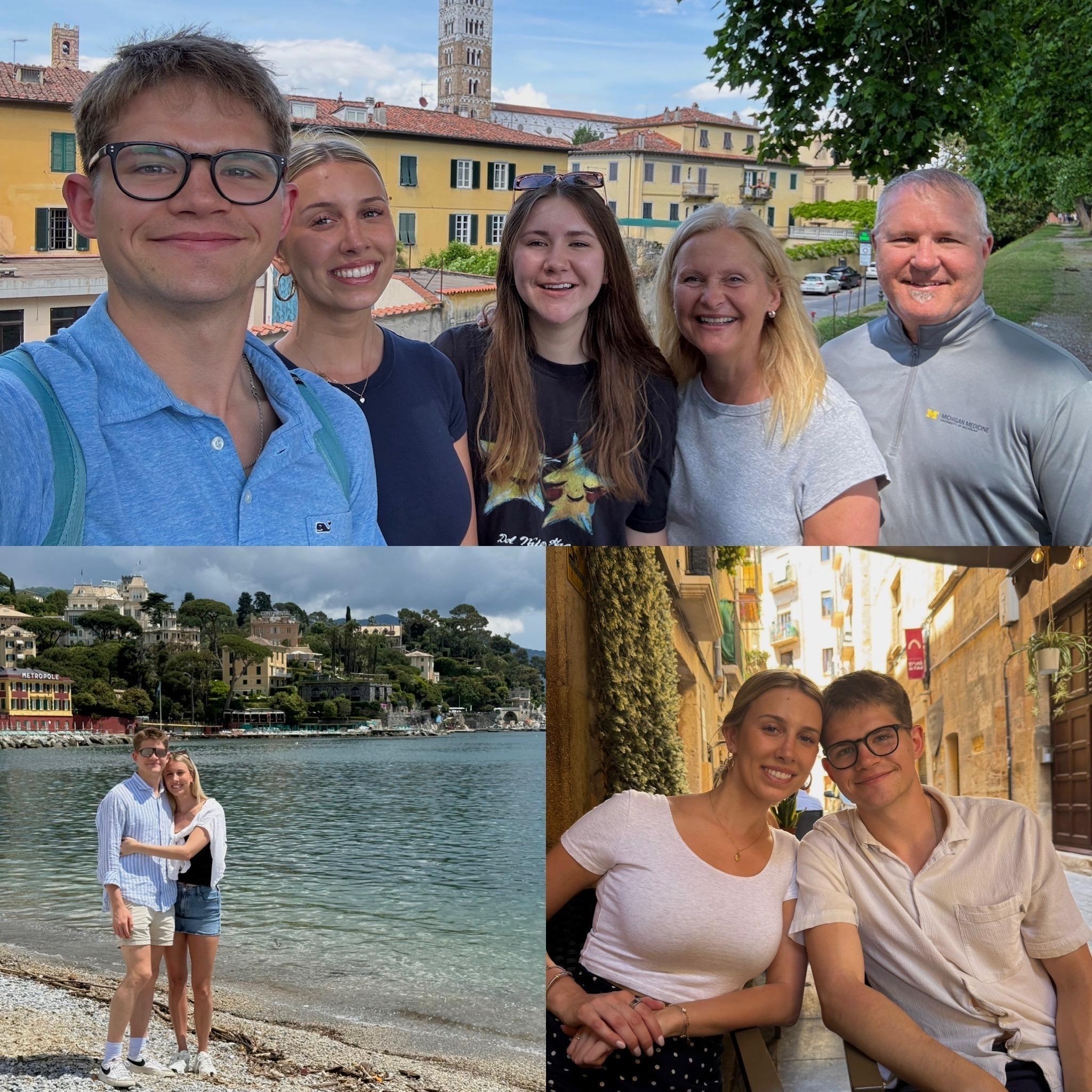 In May 2025 Claire took her first big trip with the Hubers family--a cruise to Spain, France, and Italy!