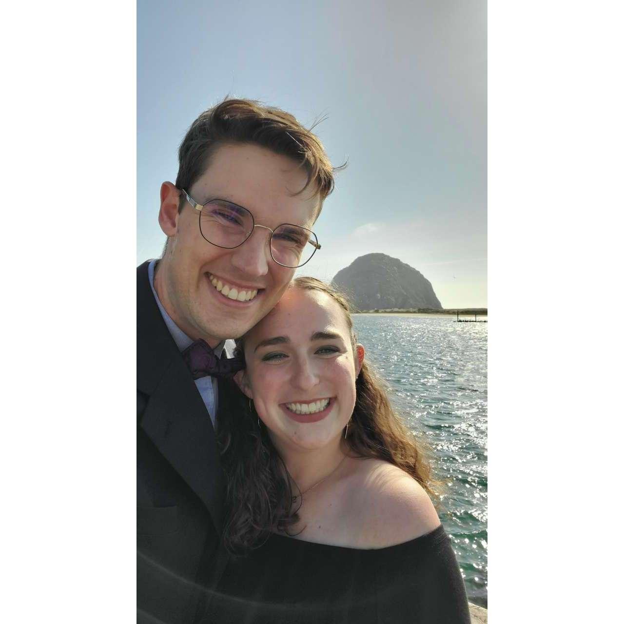 Right before the proposal!