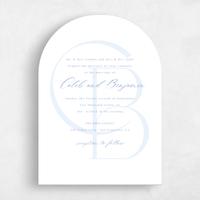 Blue Wedding Invitation - Kenai Classic