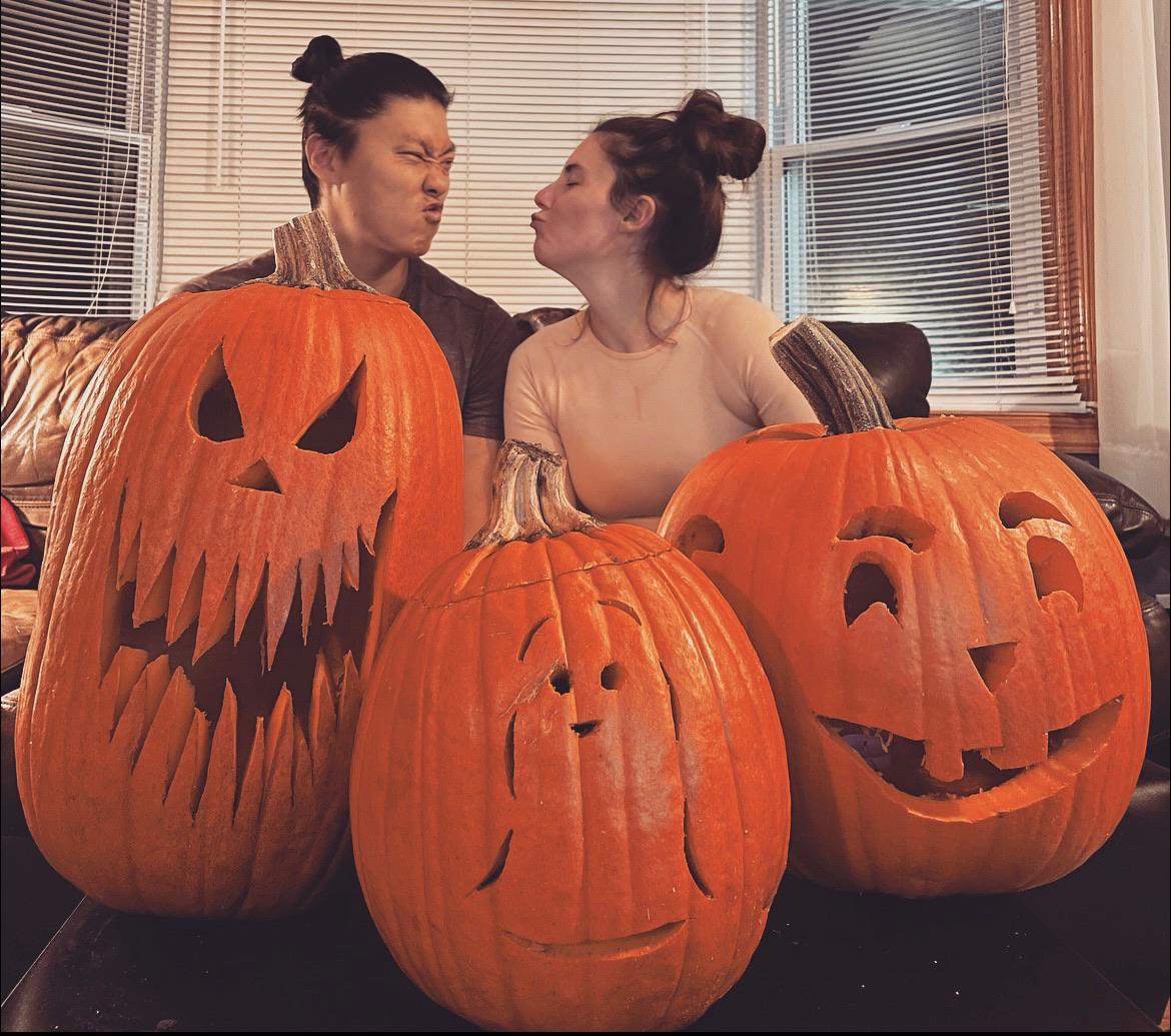 Annual Pumpkin Carving- I've improved since last year
October 2021