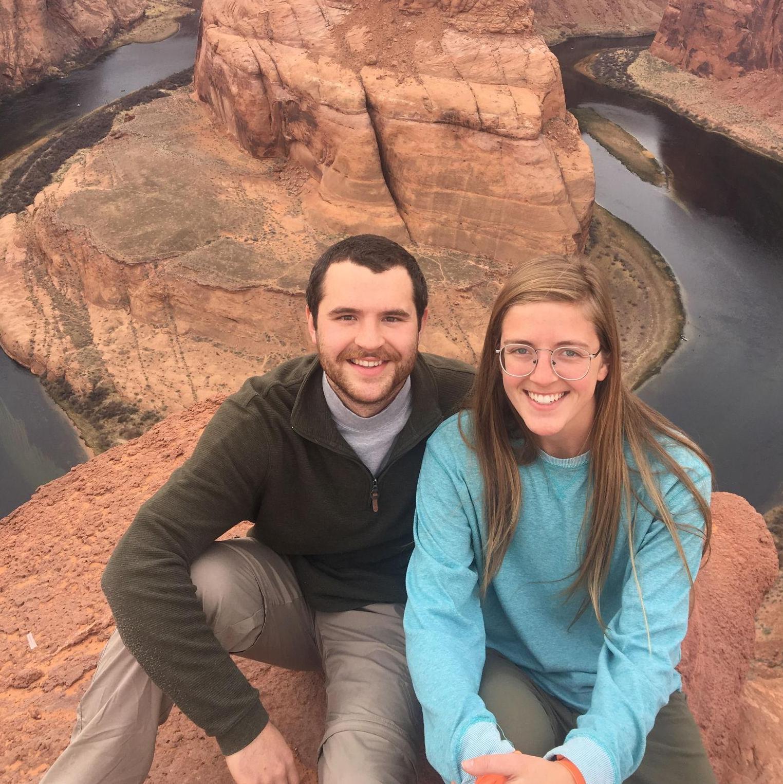 Caroline and Zach enjoyed many adventures in and around the desert, exploring Arizona, California, Utah, New Mexico, Nevada, and Mexico - anywhere a car could take them!