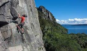 Rock Climbing at Sebastopol Bluffs, New Zealand