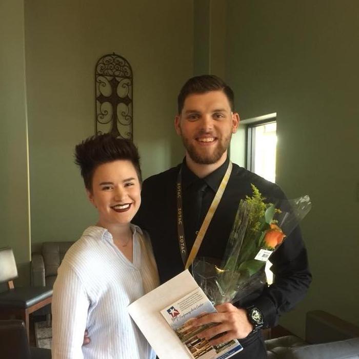 Julia & Stephen after one of Stephen's Starlight Symphony Orchestra concerts!