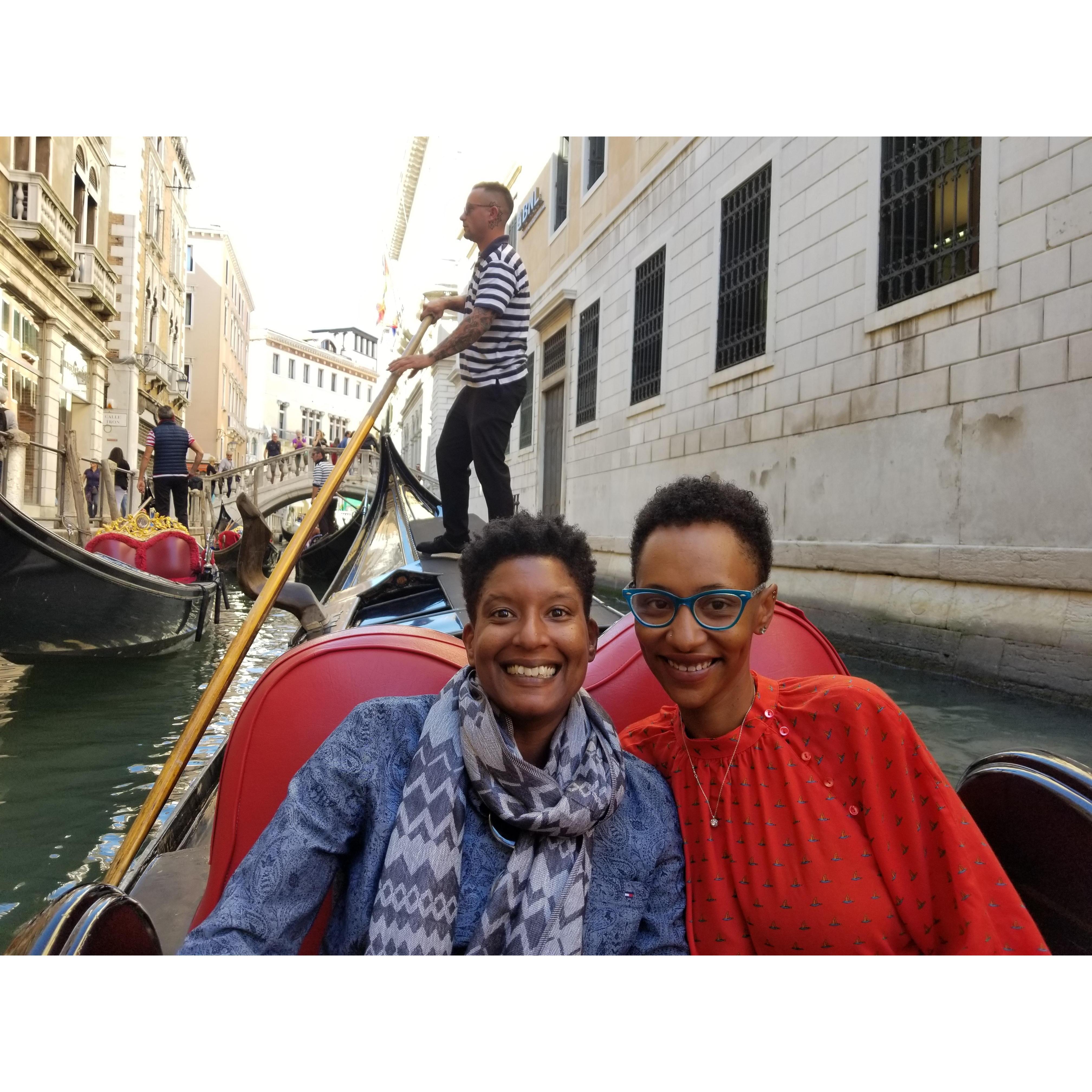 They say, Virginia is for lovers and Paris is the most romantic place on earth, but we beg to differ! Venice all day!
