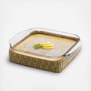 Baker's Basics Square Bake Dish with Basket