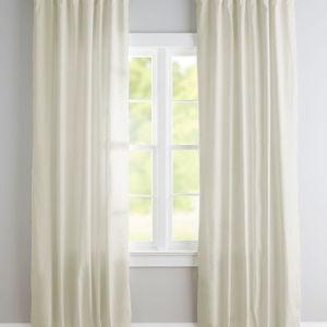 New curtains + rod in our bedroom