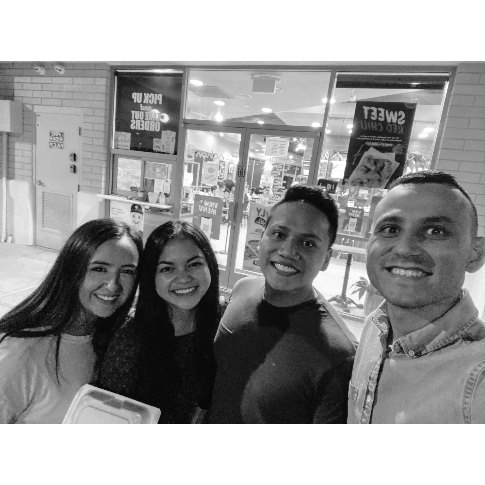 Grateful for friendship!