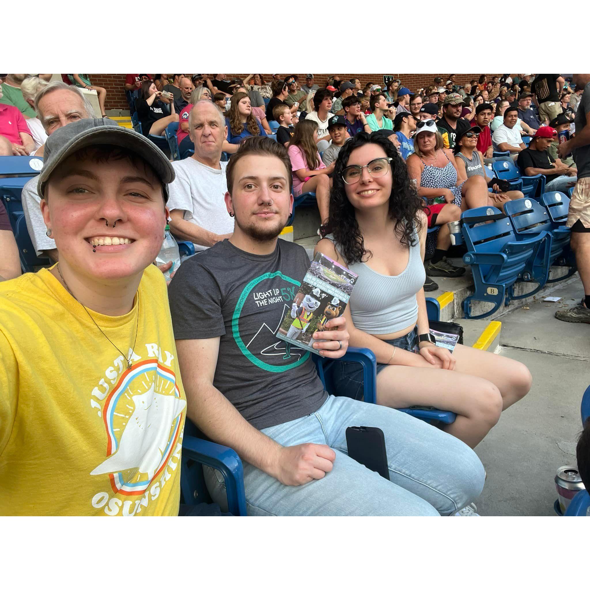 Asheville Tourists baseball game