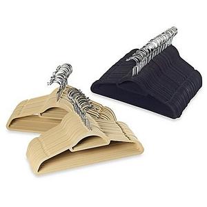 Real Simple® Slimline 50-Count Flocked Suit Hangers