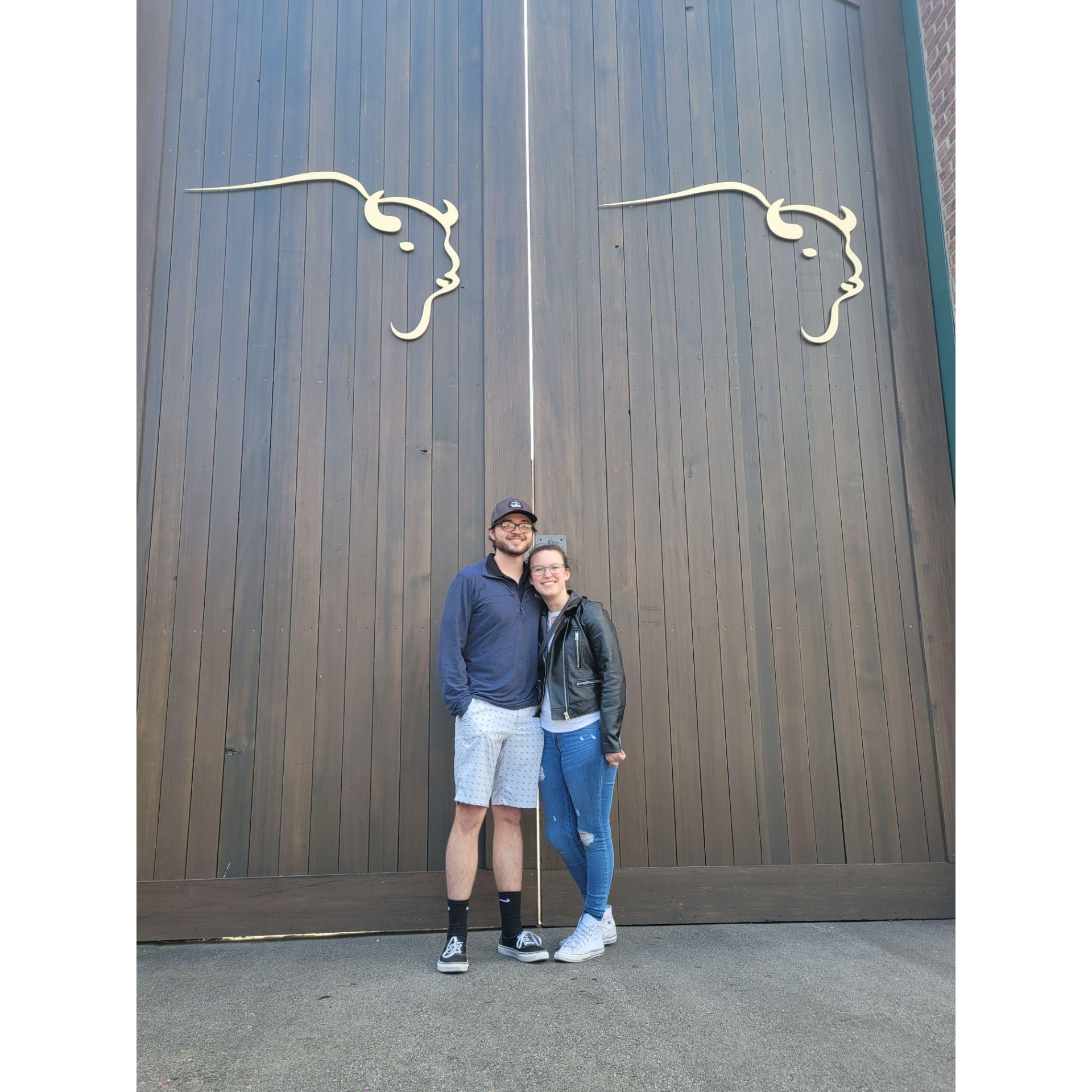 Buffalo Trace Distillery in Kentucky!