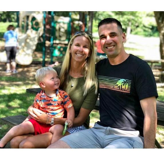 This was our first meeting in 2019. I think Chase knew he was looking at his future step-daddy!
