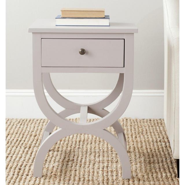 Safavieh American Homes Collection Maxine Quartz Grey Accent Table