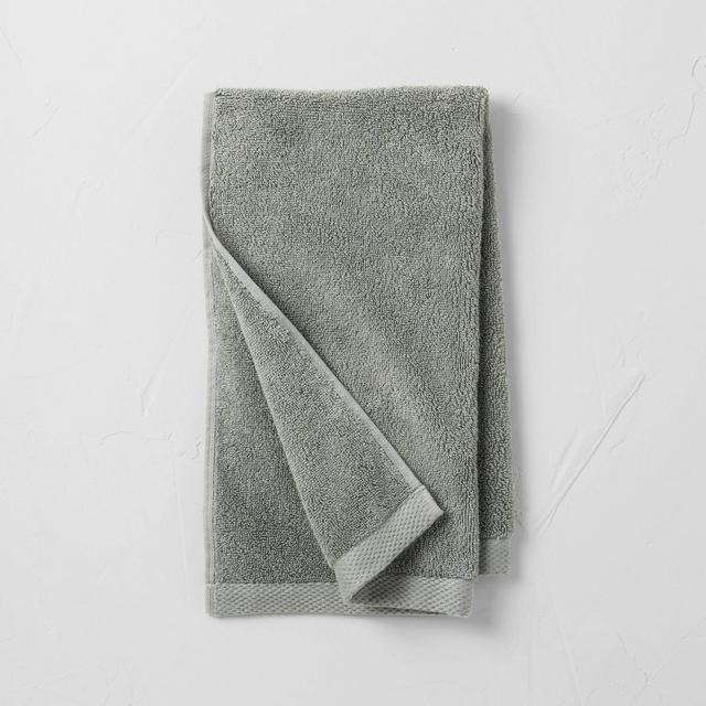 Organic Hand Towel Sage Green - Casaluna™