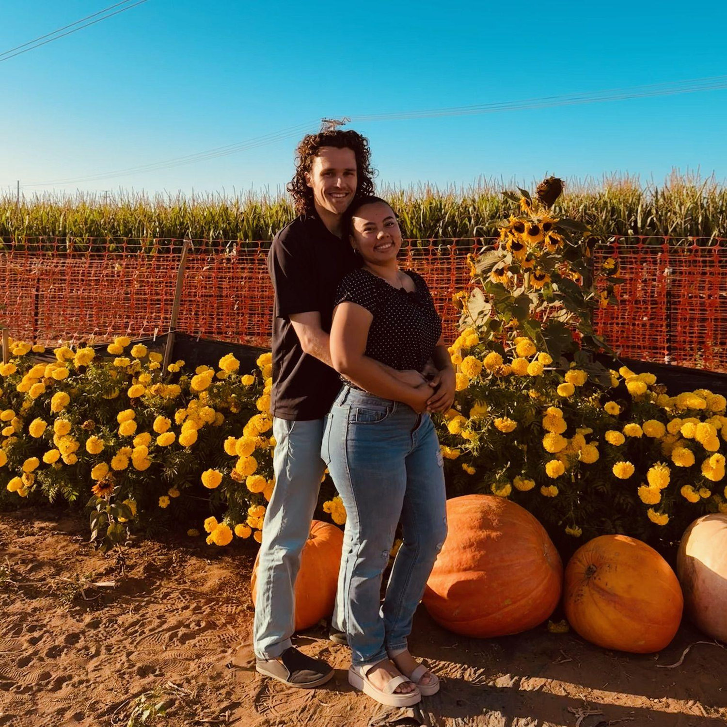 Our first pumpkin patch together! 
It was a lovely day. 
10/28/2023