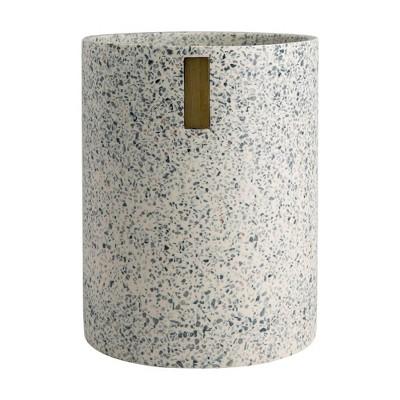 Lerrazzo Wastebasket Gray/Natural - Allure Home Creations