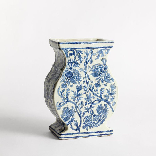 Handpainted Curve Vase – Small