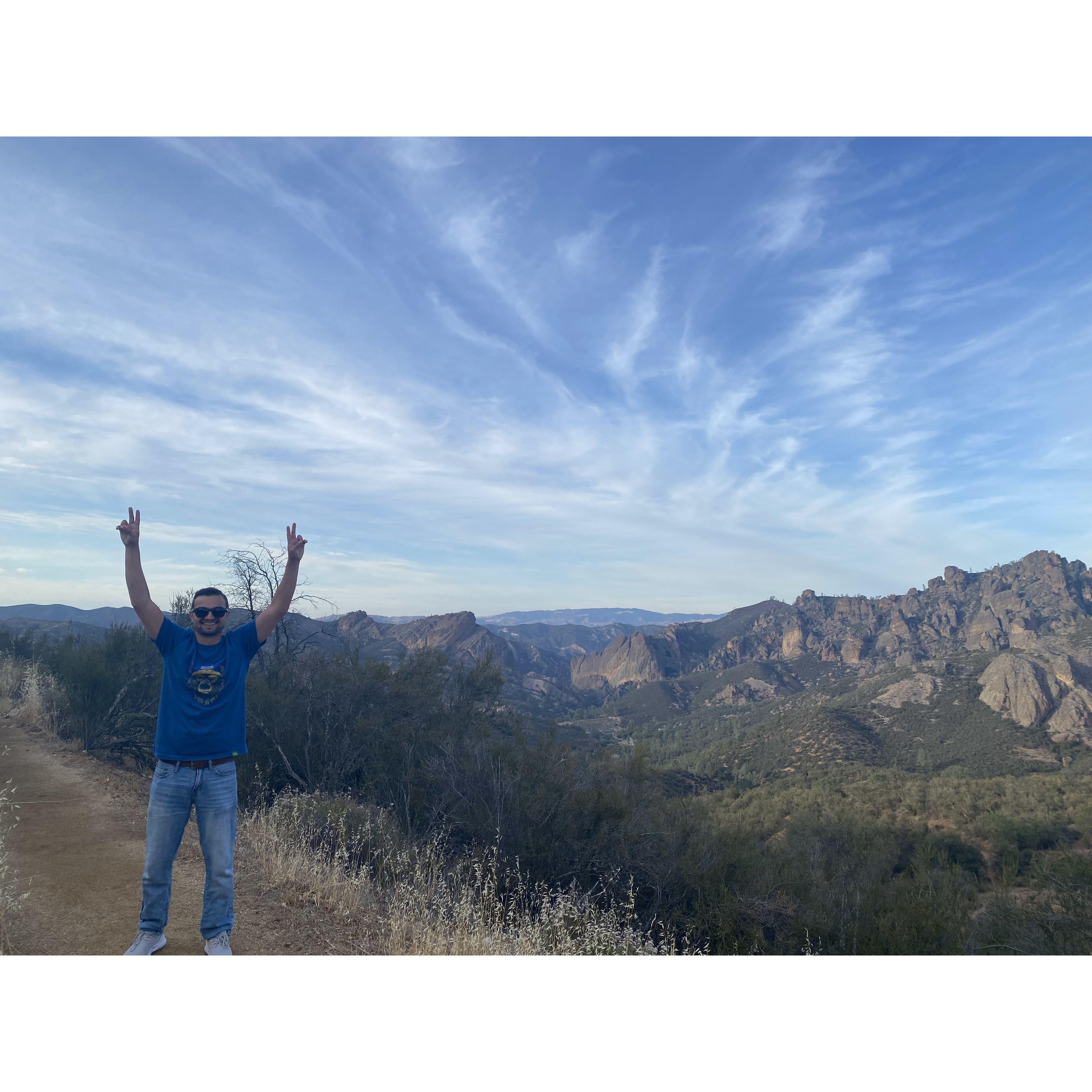 The signature Ryan pose at any national park! ;)