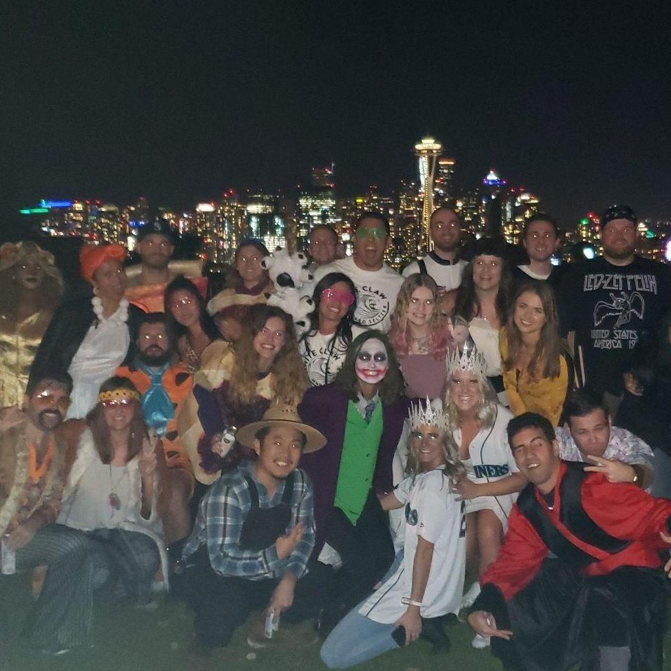 Halloween/Chloe/Sam/Matt’s birthday celebration!!! :)