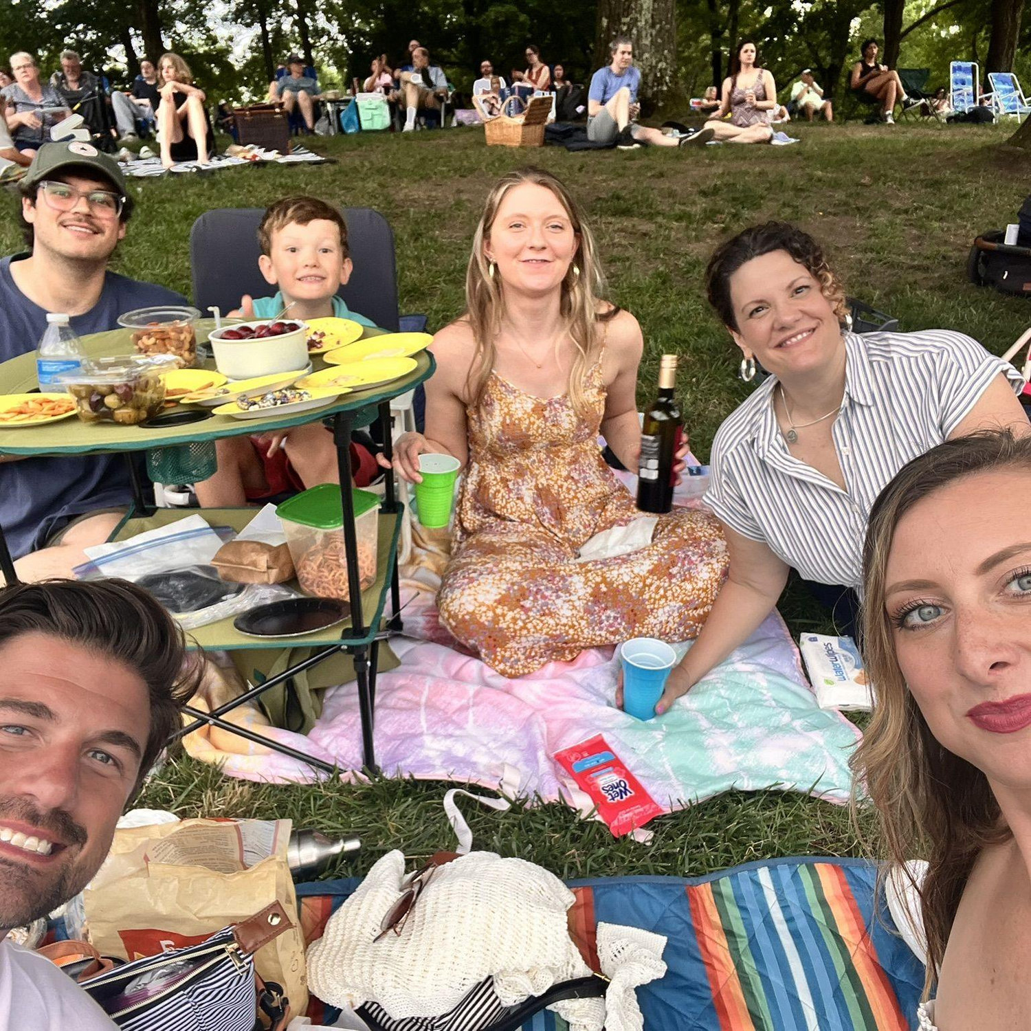 Watching Singer Emma perform with the Cleveland Orchestra at Blossom.