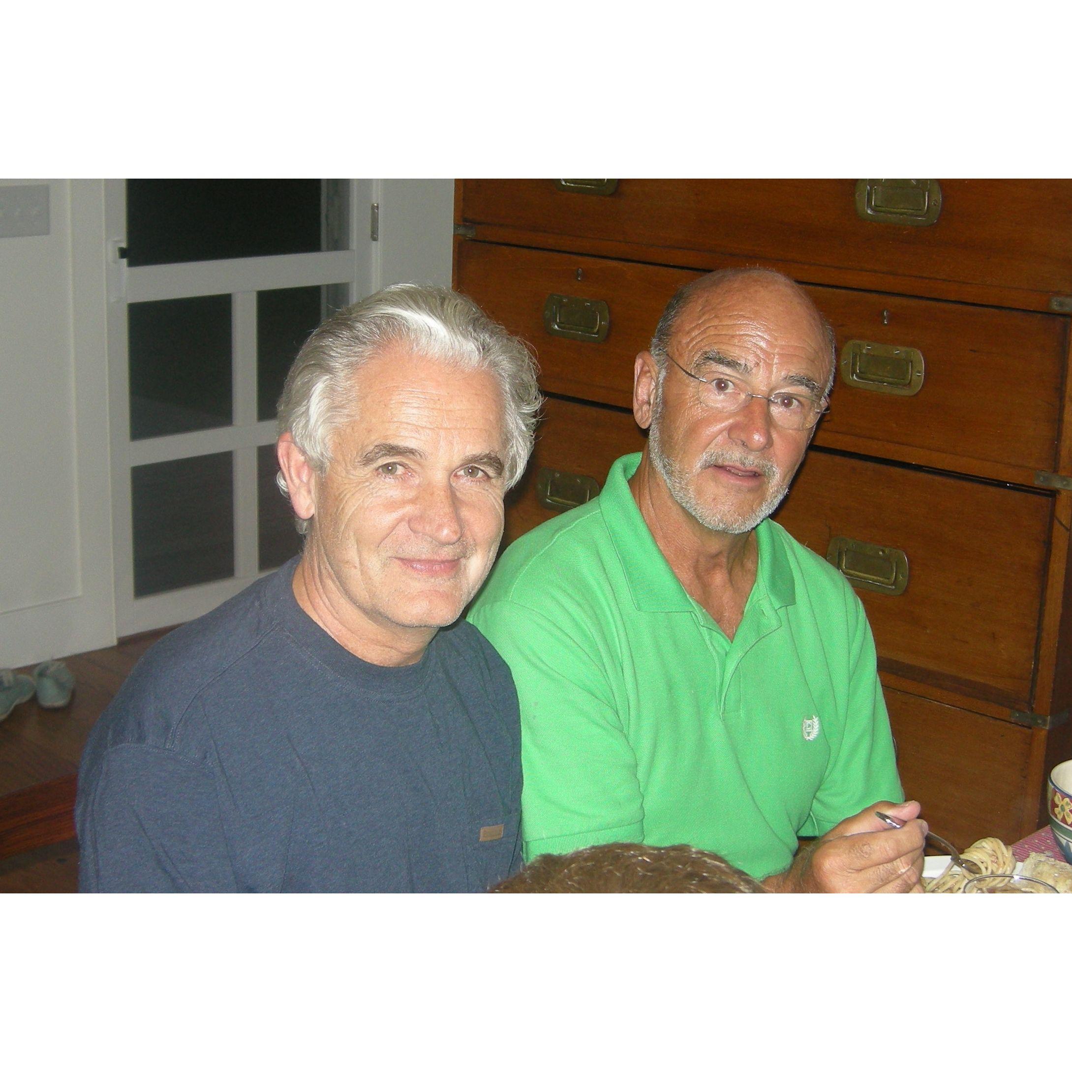 Konrad Magnus and Bill Wright (Mystic, CT Reunion 2009)