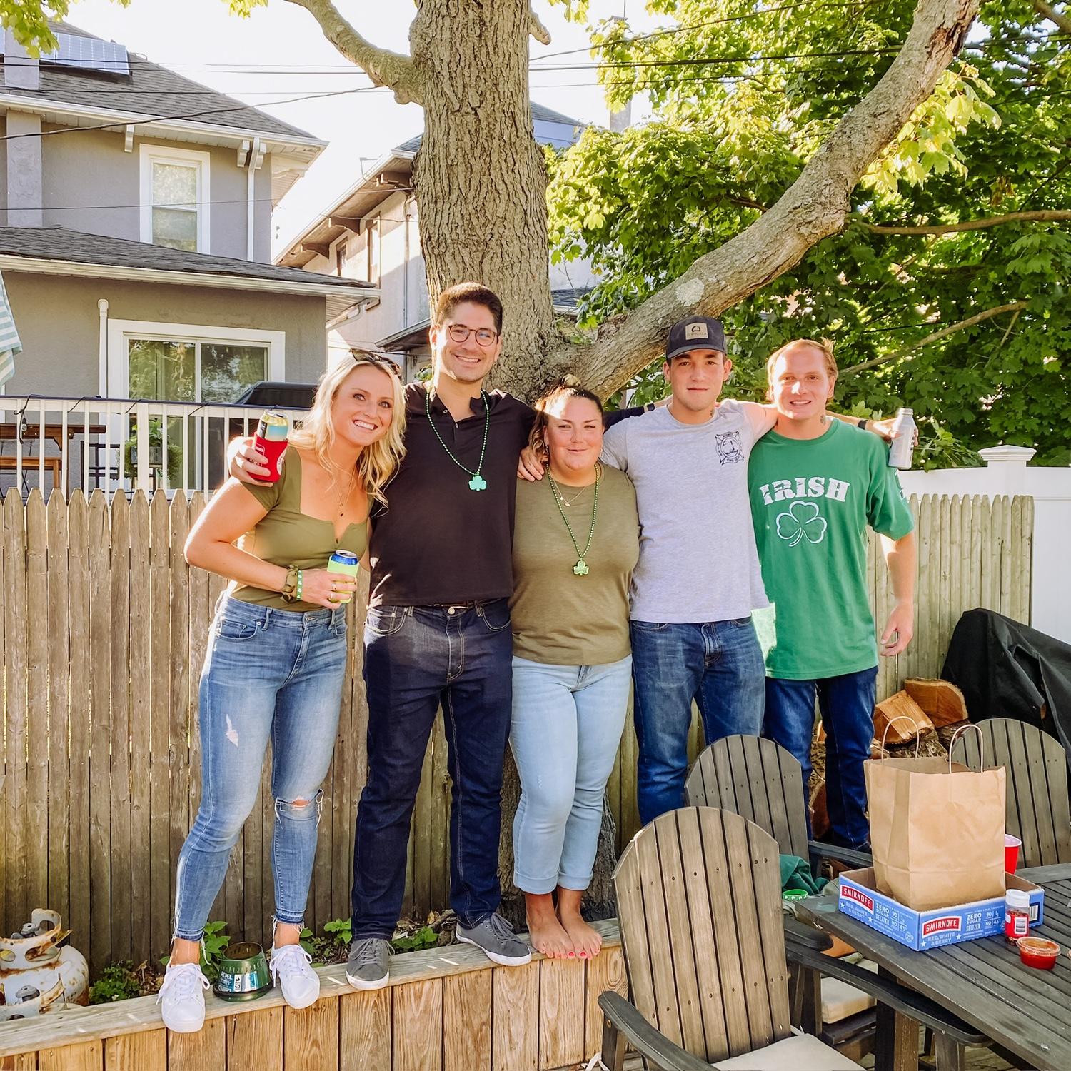 A slightly nicer photo of the first day we met