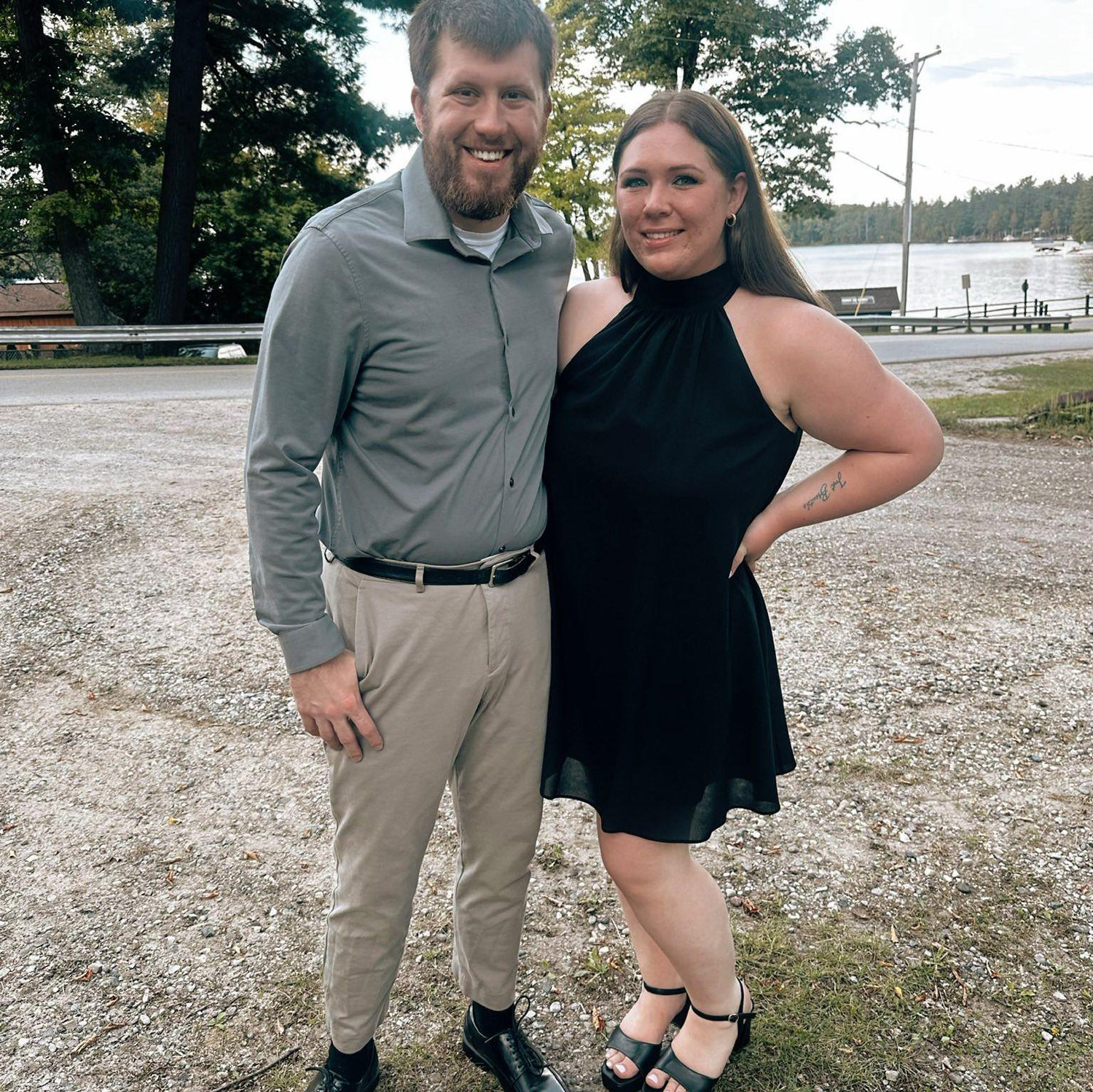 Our first wedding together, Kayla's Rehearsal Dinner!