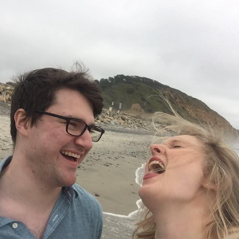 I love being weird with you.