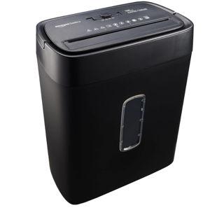Paper and Credit Card Shredder with Overheat Protection, Black (New Model)