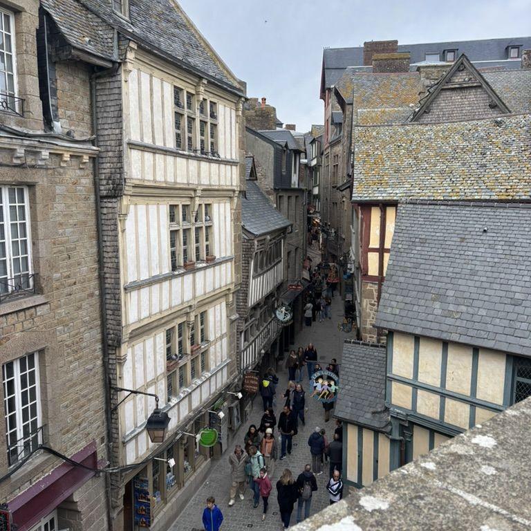 Inside Mont Saint-Michel