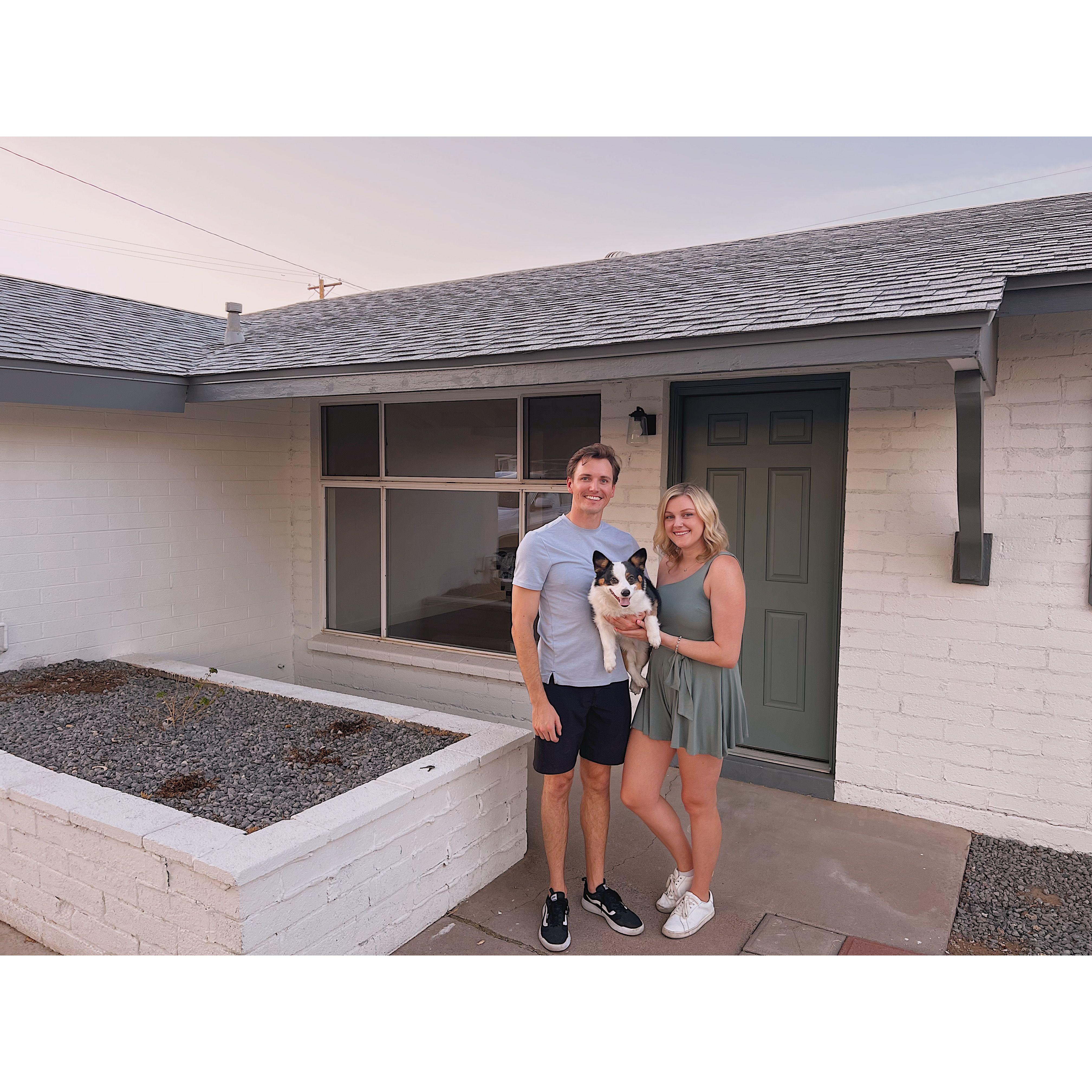 The day we bought our house! - August 2023