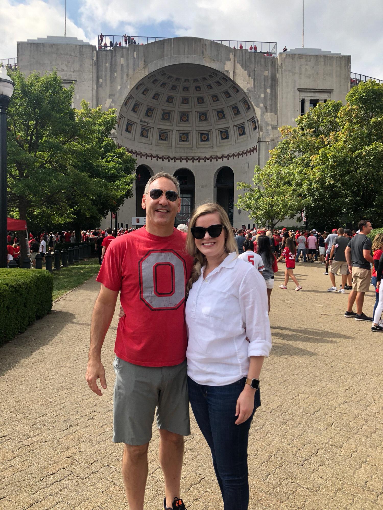 Heather's First O-H-I-O State Game