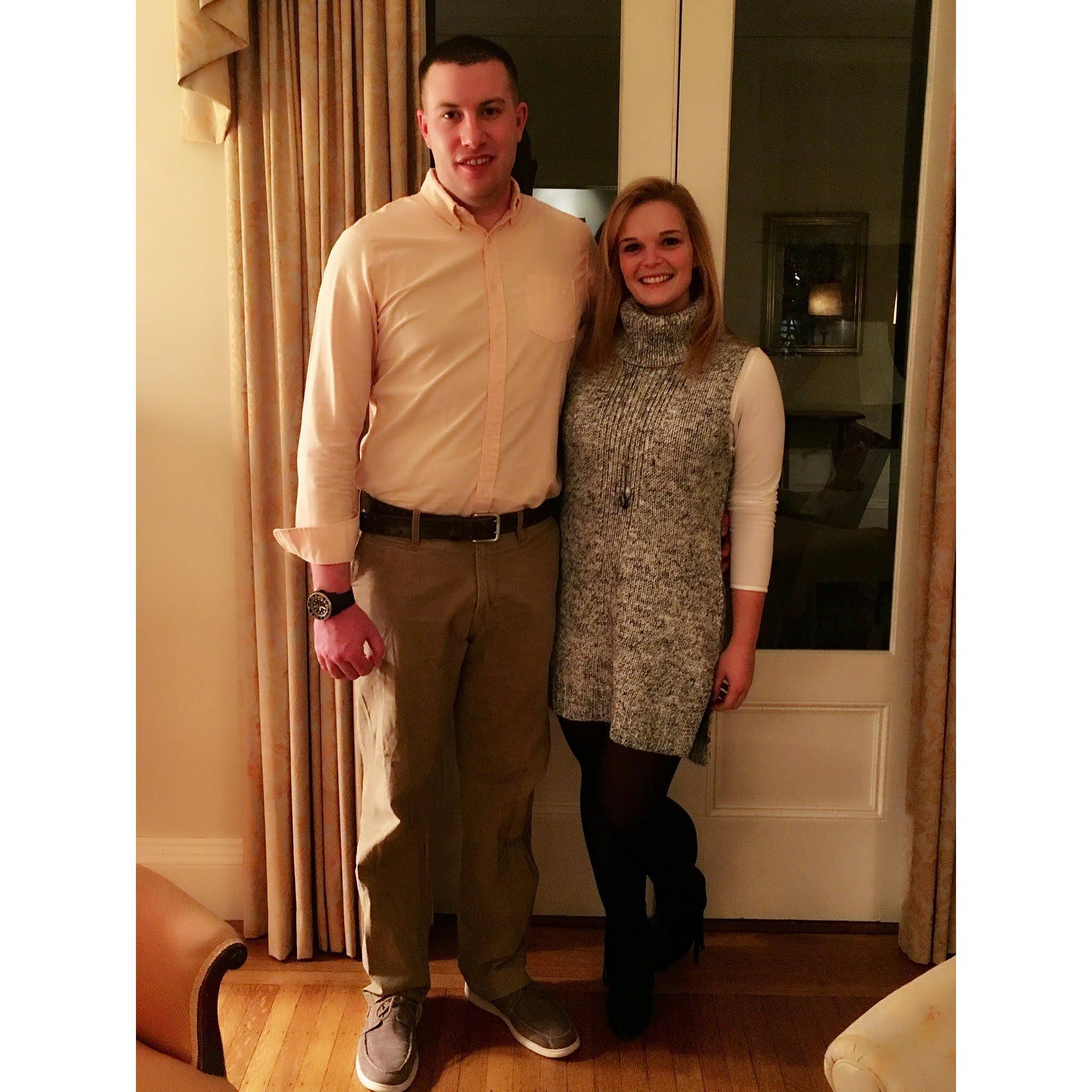 Our very first Thanksgiving together