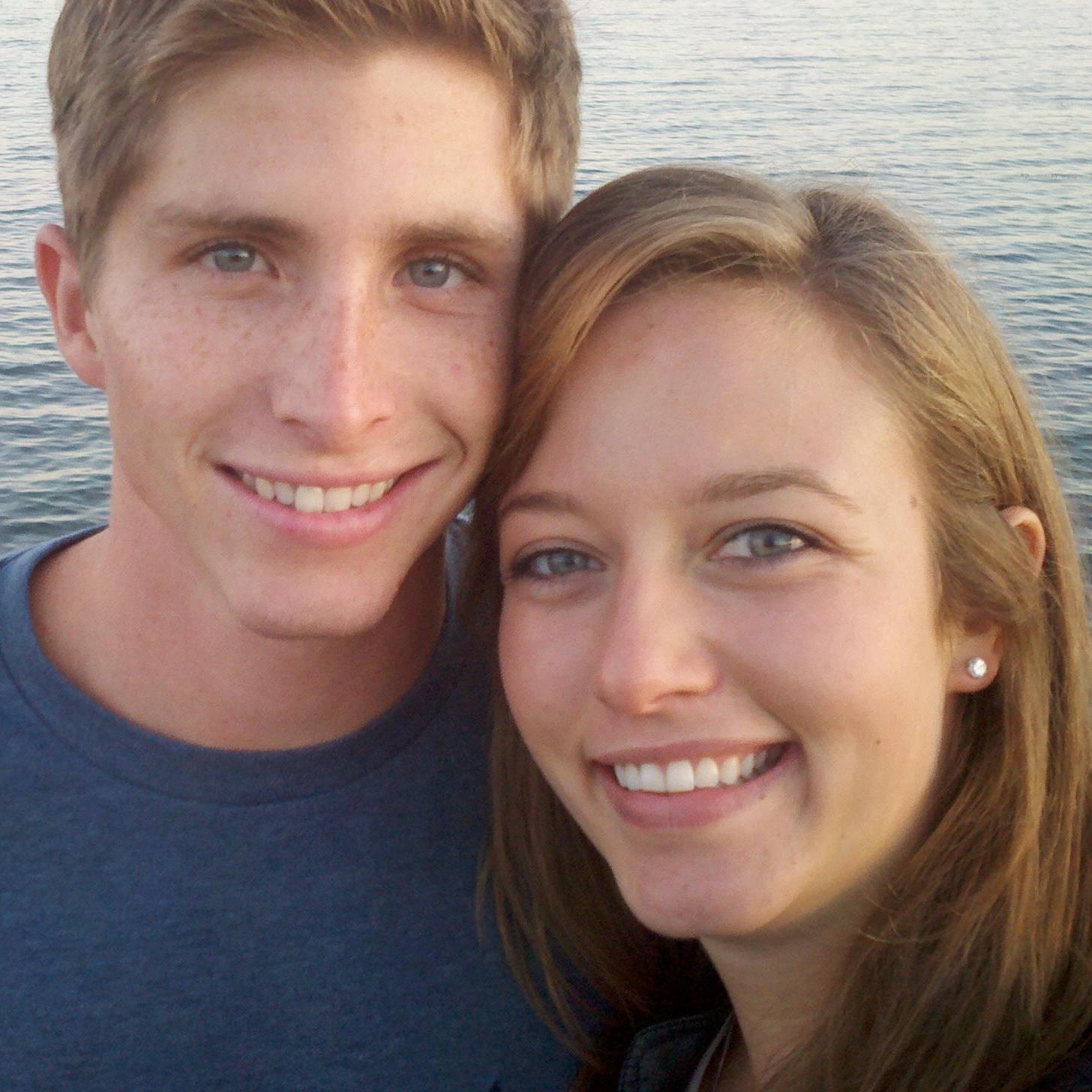 August 2011, our 3rd date in Santa Barbara, Calif.