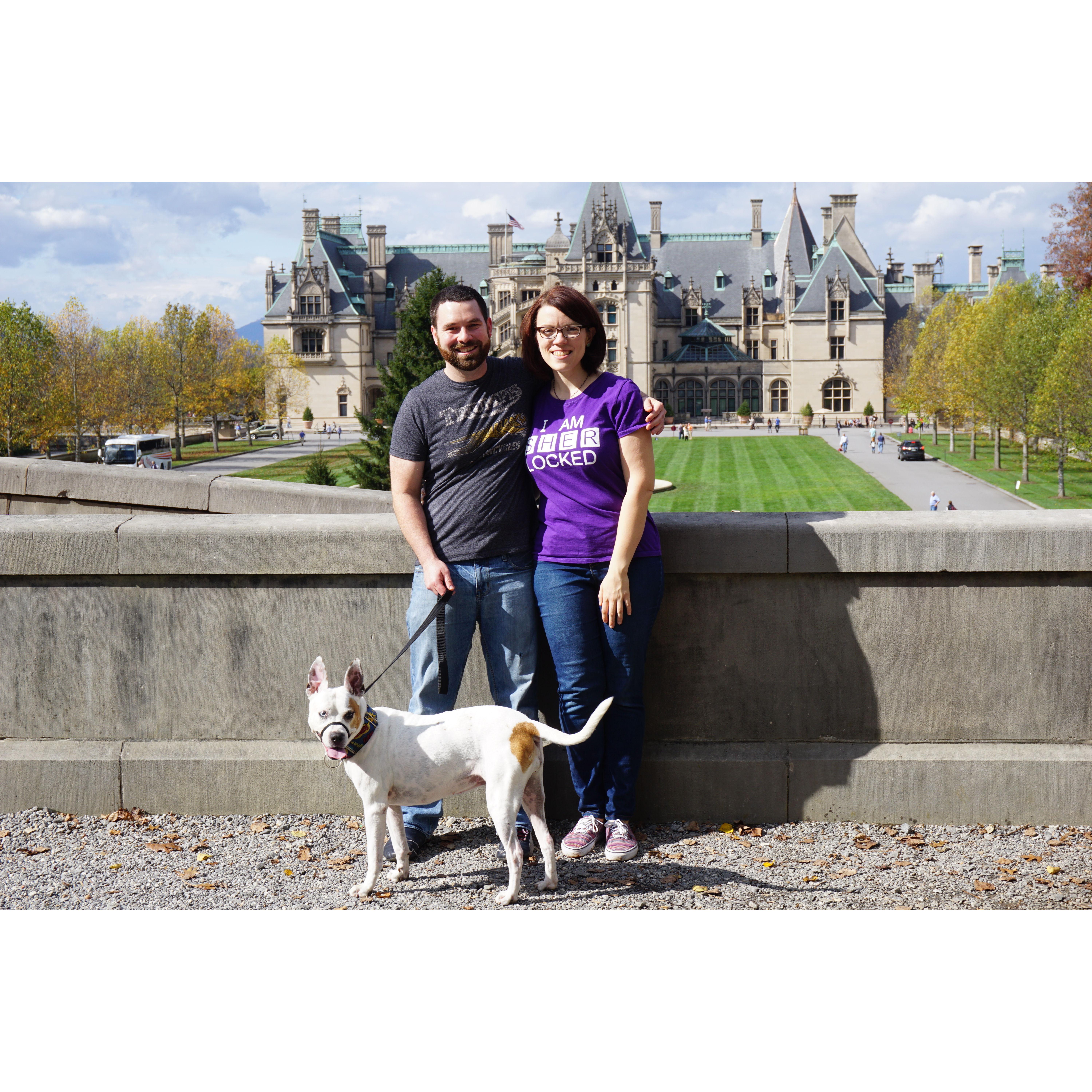 Asheville with the one and only Lucy