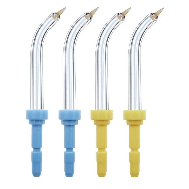 Replacement Periodontal/Pocket Tips Compatible with Waterpik Water Flossers and Other Brand Oral Irrigators (4-pack)