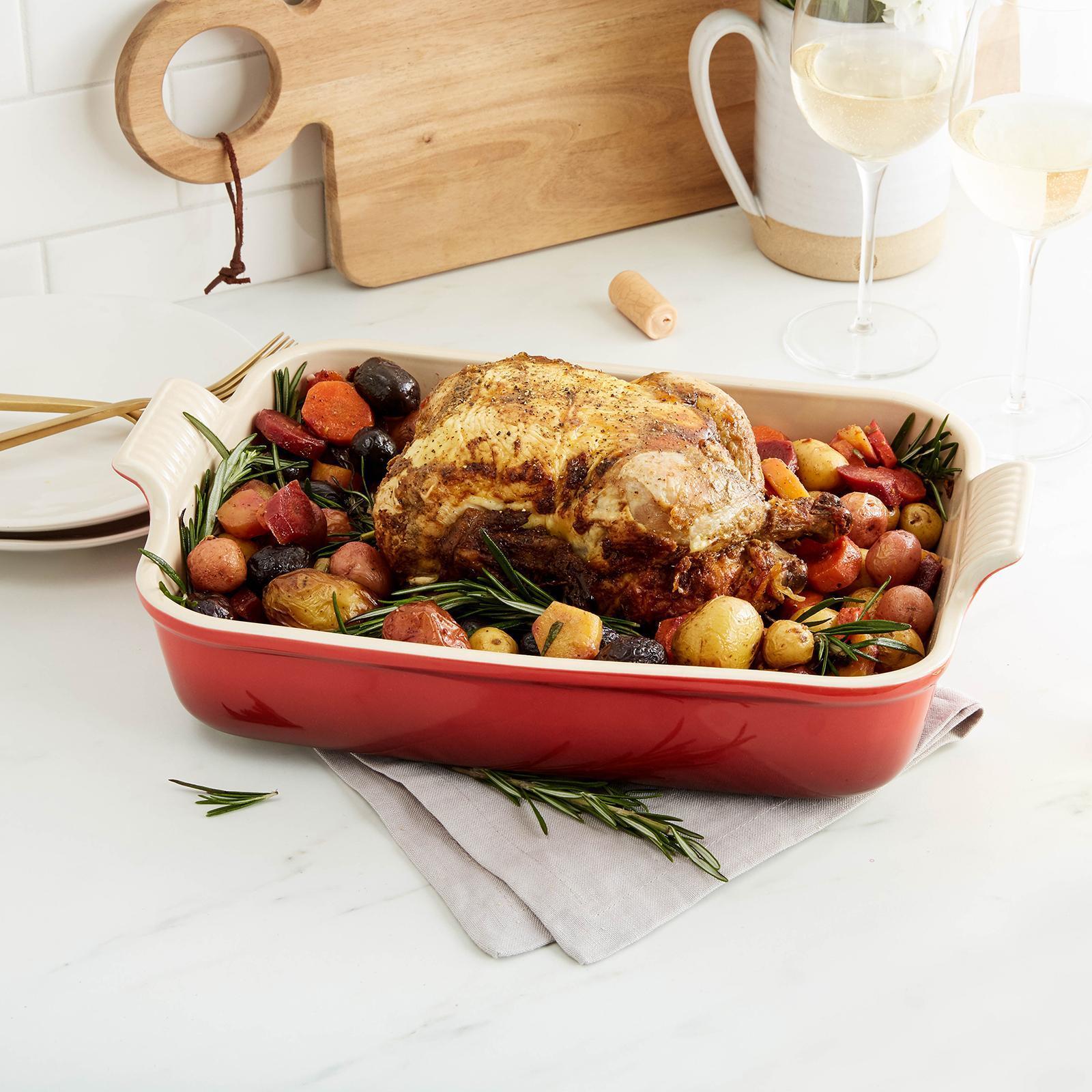 Le Creuset 2.5 qt Heritage Rectangular Dish - Marseille