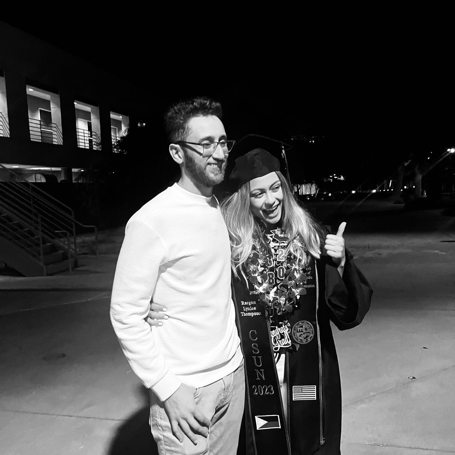Raegan’s college graduation May 2023