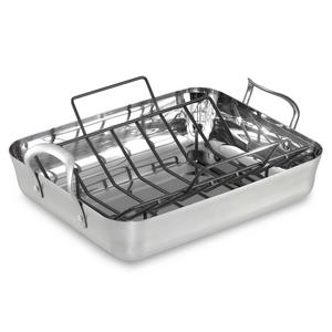 Calphalon® Contemporary Stainless Steel 16-Inch Roaster