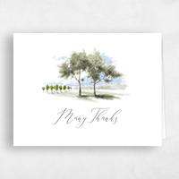 White Wedding Thank You - Rieden Landscape