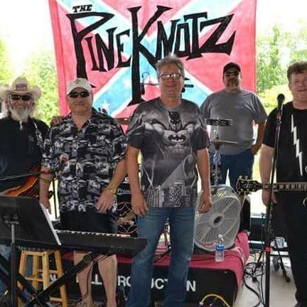 Pine Knottz, these guys are performing at the reception!
