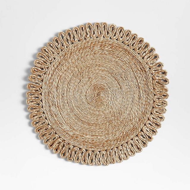 Caliente Round Woven Jute Placemat