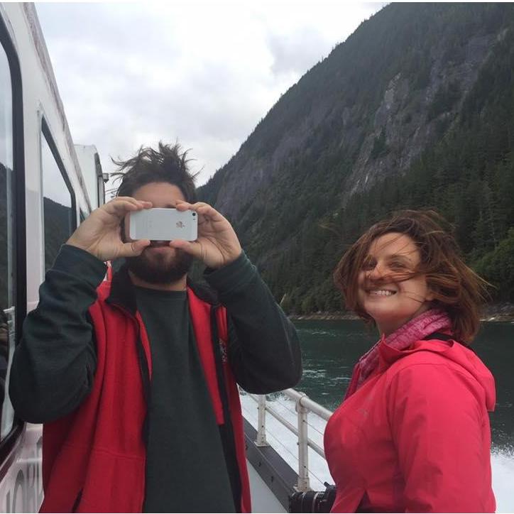 Great hair on the Tracy Arm Fjord Tour