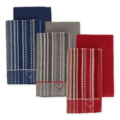 ED Ellen DeGeneres™ 2-Pack Kitchen Towels Set in Khaki