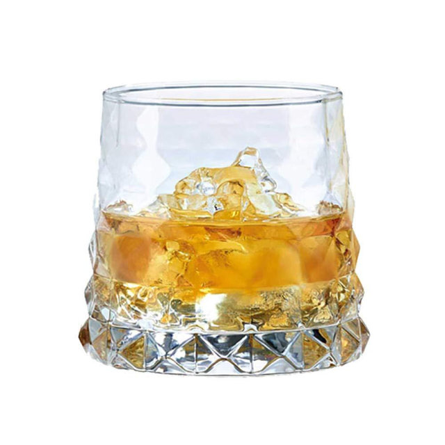 Whiskey And Wine Glass, Glass, Beer Glass, Creative Bartender, Bar Drink Glass-Single 320Ml Short Cup