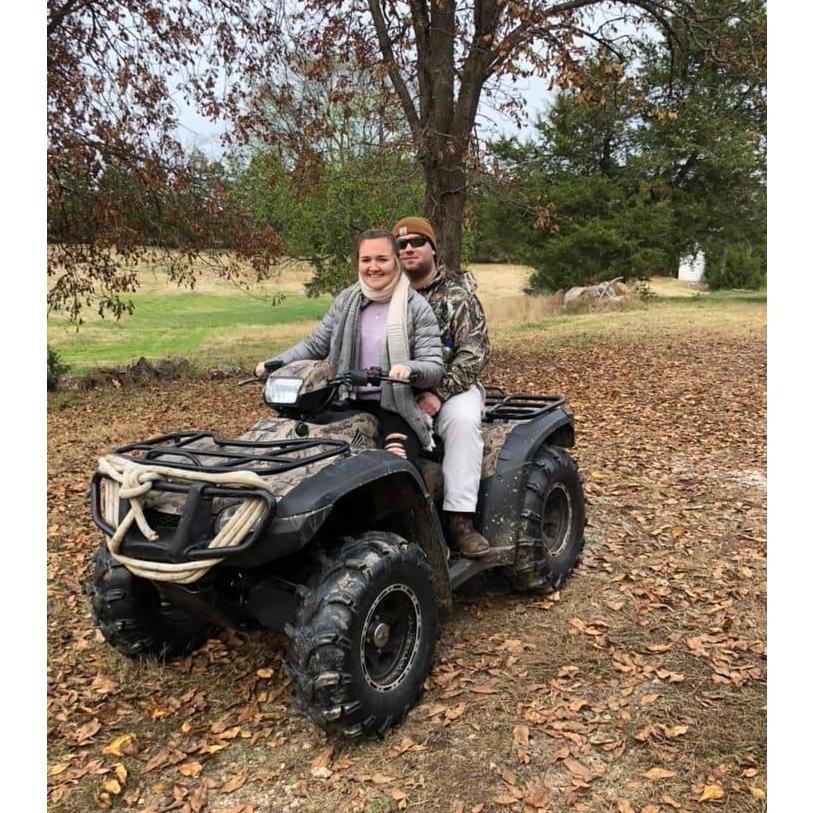 Thanksgiving four wheeler ride!