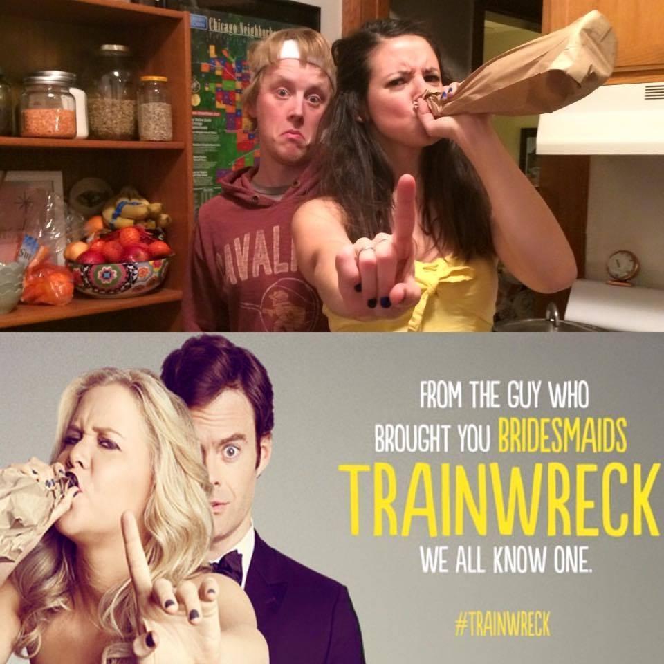 Halloween costume: Trainwreck