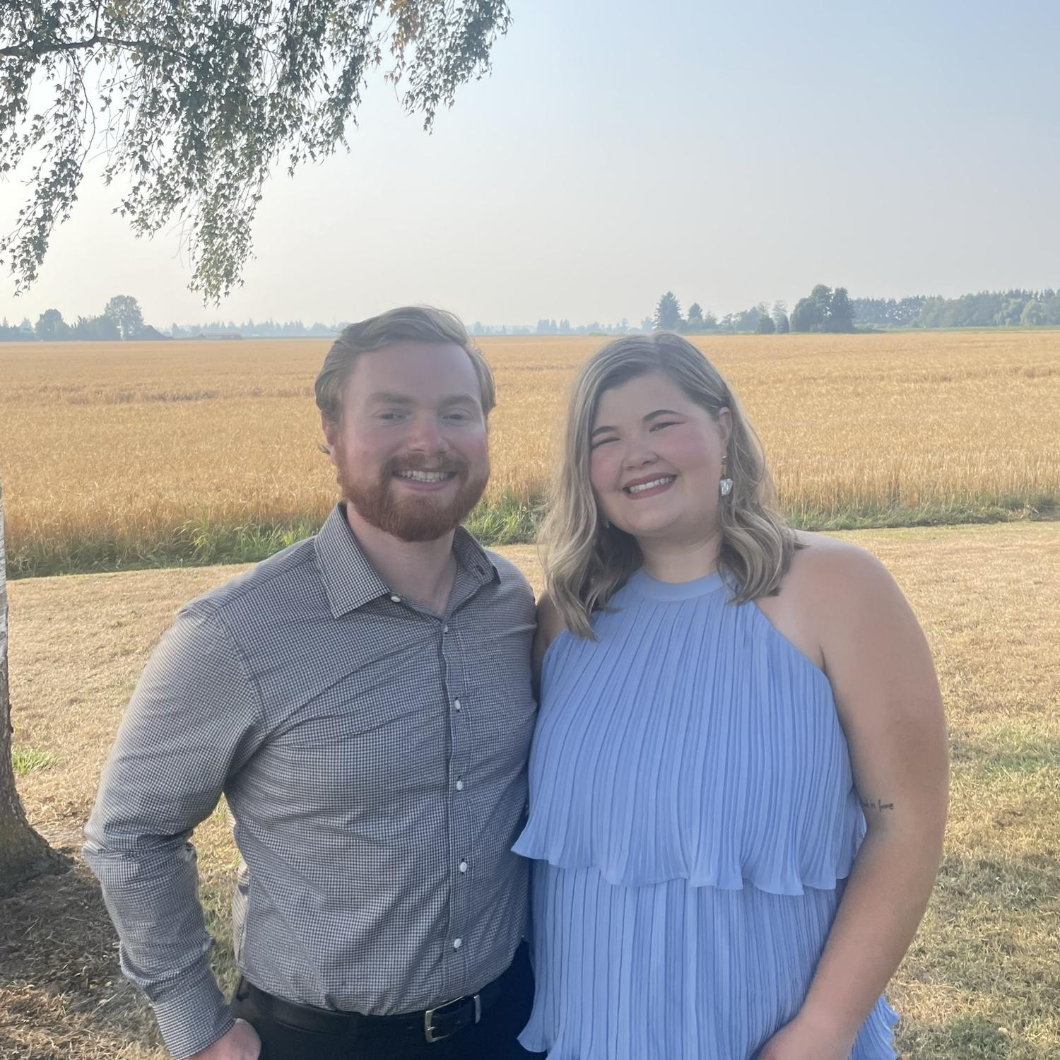 At the wedding of Anna & Aaron