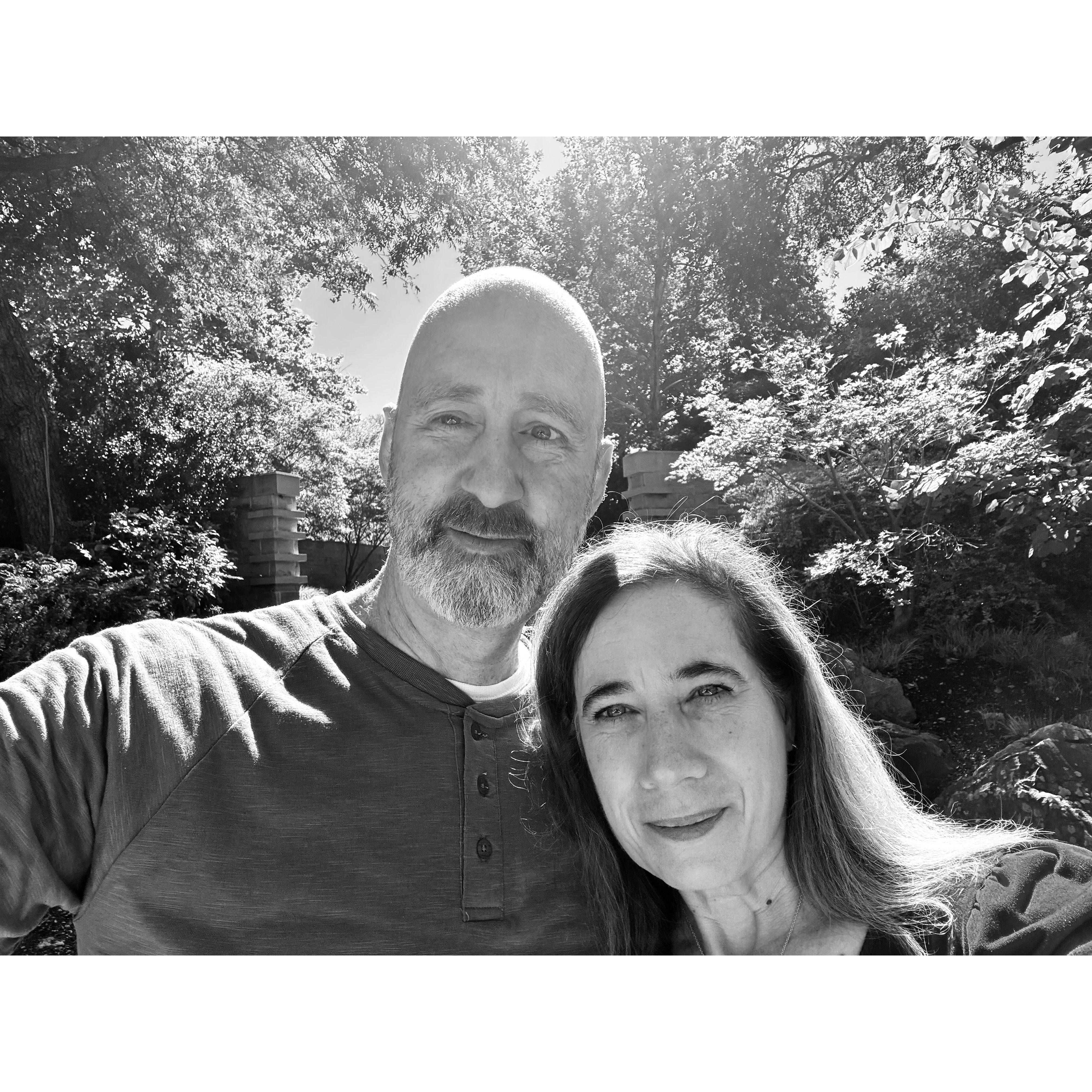 We're engaged! At The Dallas Arboretum